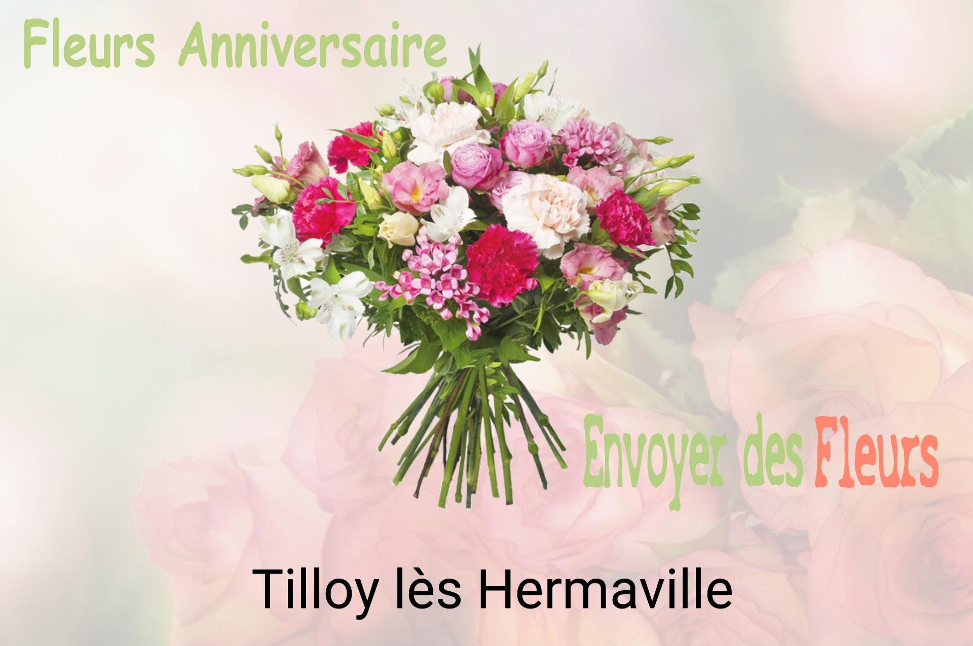 Bouquet de fleurs d’anniversaire livré à Tilloy-lès-Hermaville