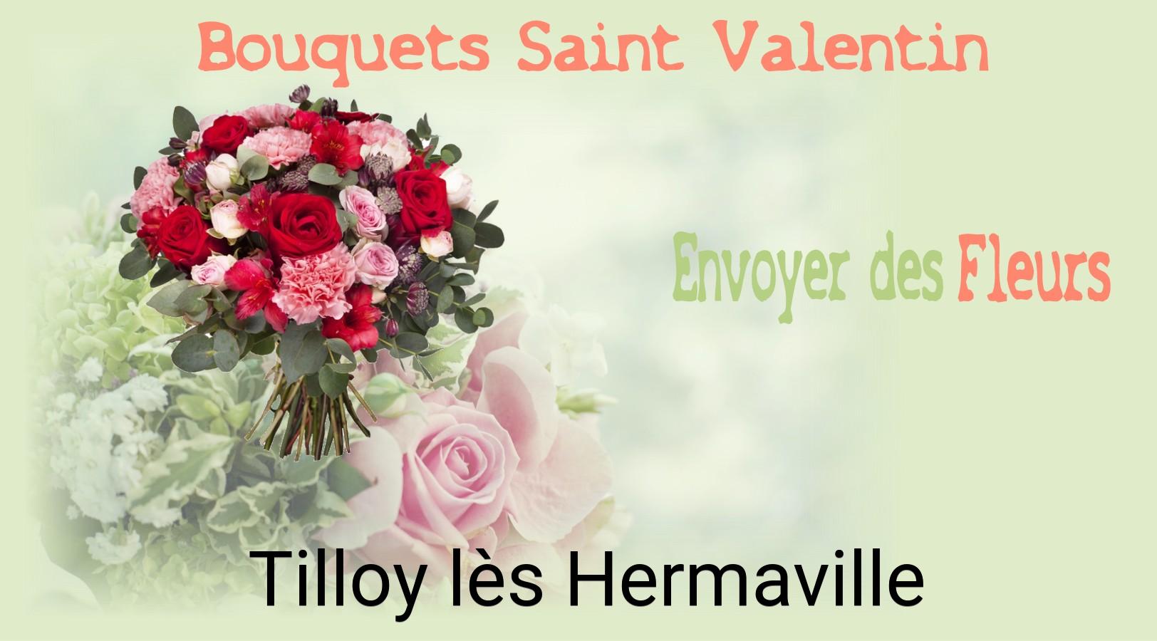 Roses de Saint-Valentin livrées à Tilloy-lès-Hermaville